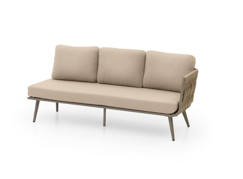 Alu-Lounge Sofa Barcelona rechts